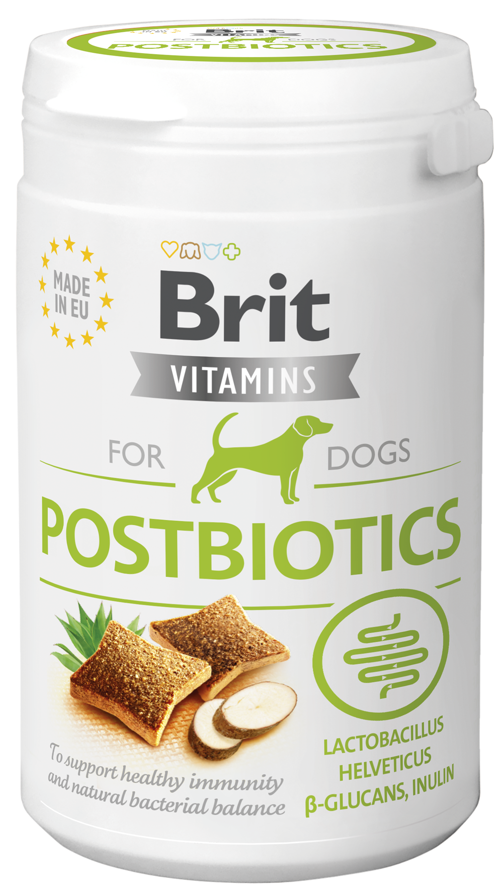 Λιχουδιά σκύλου με προβιοτικά POSTBIOTICS BRIT (150gr)