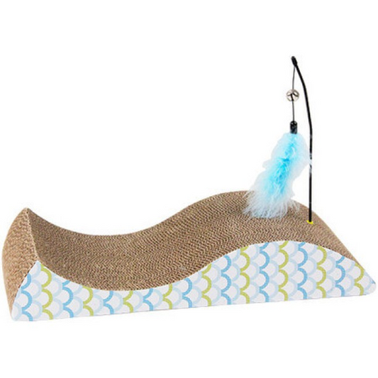 Ονυχοδρόμιο γάτας χάρτινο Fish Shaped