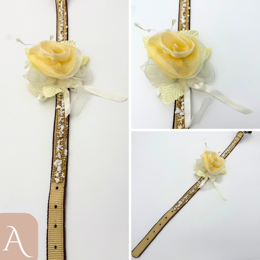 Διακοσμητικό Περιλαίμιο για σκύλο για γάμους (ΠΟΛΛΑ ΣΧΕΔΙΑ)