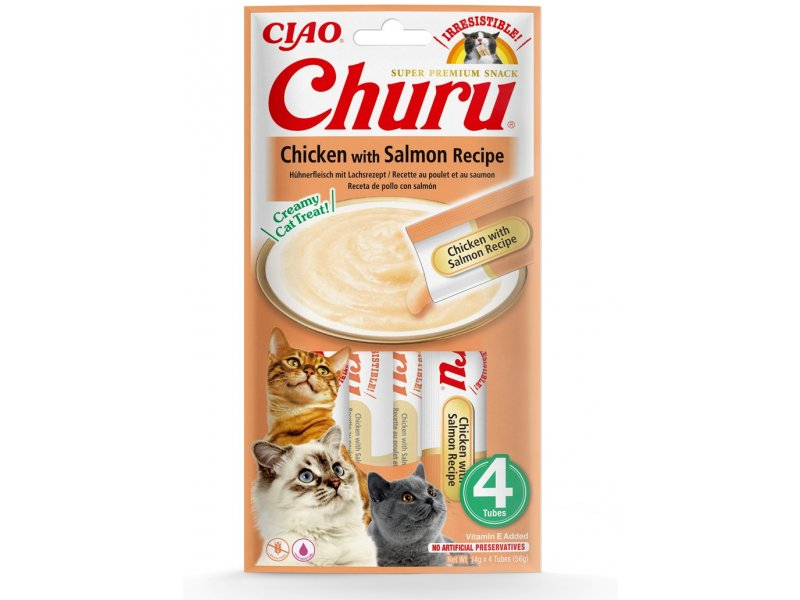 Λιχουδιά γάτας Kρέμα Churu (56gr)