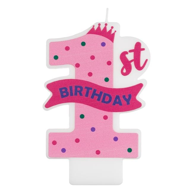 Κεράκι γενεθλίων σκύλου γάτας 1st BIRTHDAY