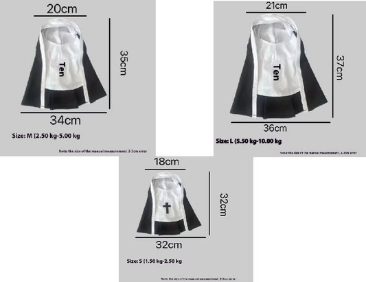 Αποκριάτικη στολή σκύλου-γάτας Καλόγρια