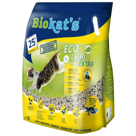 Άμμος Γάτας BIOKAT's Eco Light Extra (5L)