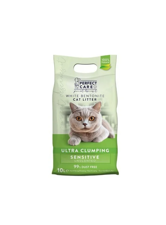 Άμμος Γάτας Perfect Care Ultra Clumping Sensitive (10L)