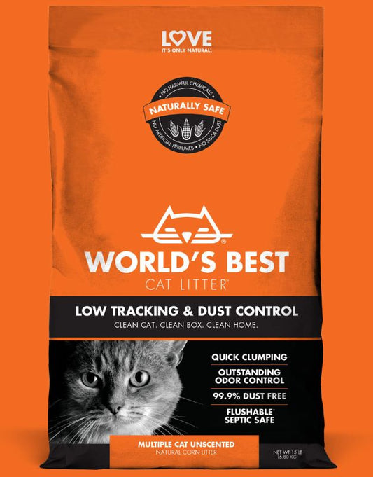 Άμμος Γάτας World's Best Cat Litter Low Tracking  (6.8L)