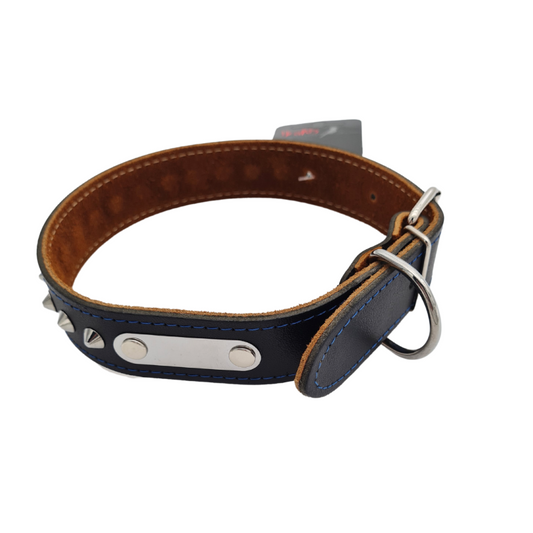 Δερμάτινο περιλαίμιο σκύλου SPIKY COLOR