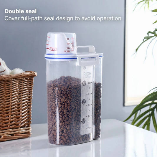 Δοχείο αποθήκευσης τροφής σκύλου-γάτας Easy