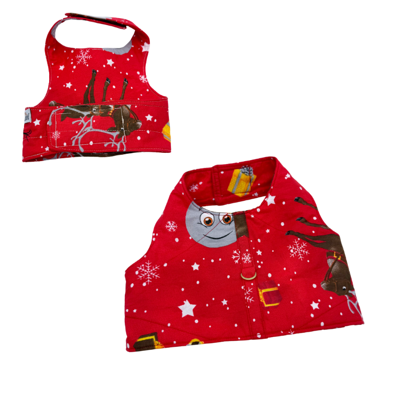 Επιστήθιο σκύλου SANVI XMas Magic