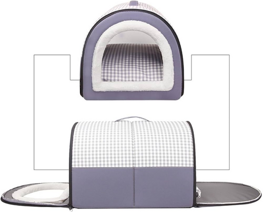 Φωλιά σκύλου-γάτας Checkered Comfort