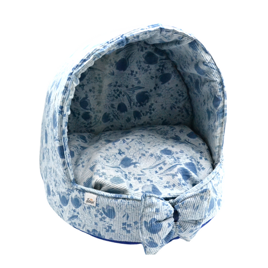 Φωλίτσα σκύλου-γάτας Blue Sanvi