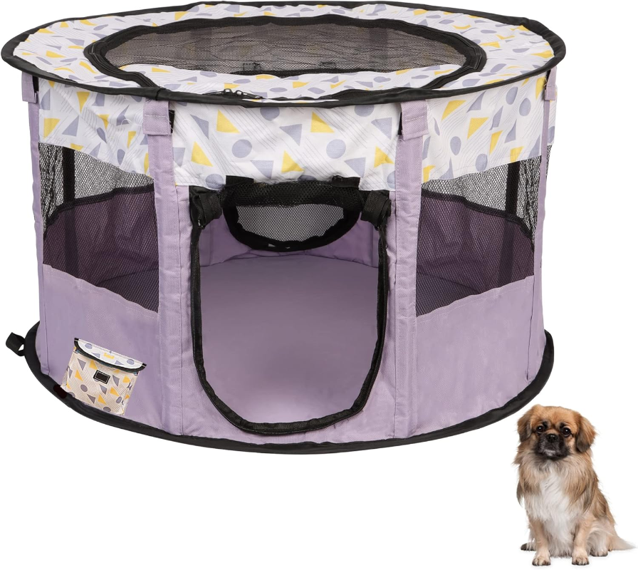 Υφασμάτινο Πάρκο Περιορισμού σκύλου-γάτας Style