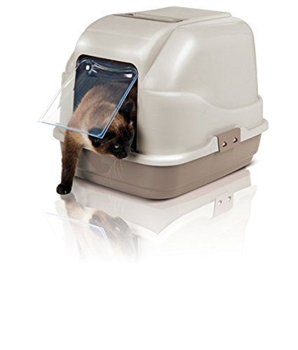 Λεκάνη γάτας κλειστή Imac My Cat Red