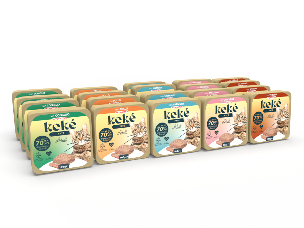 Κονσέρβα γάτας πατέ Keke Giuntini (100gr)