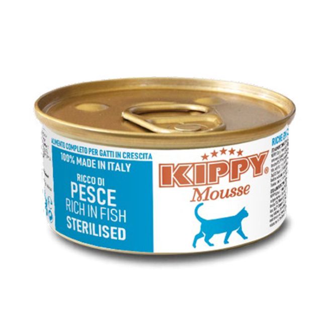 Κονσέρβα γάτας Kippy Mousse Sterilised (85gr)