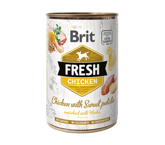 Κονσέρβα σκύλου Brit Fresh (400g)
