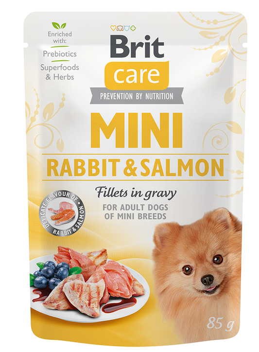 Κονσέρβα σκύλου φακελάκι Brit Care Mini (85gr)