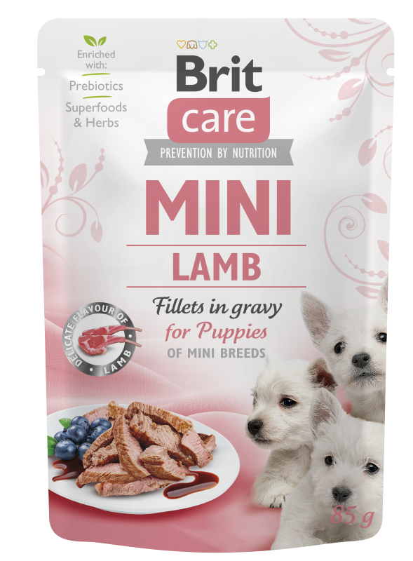 Κονσέρβα σκύλου φακελάκι Brit Care Mini for Puppies (85gr)