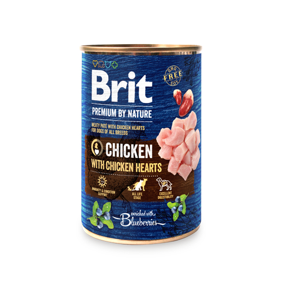 Κονσέρβα για σκύλους BRIT Premium by Nature (πολλές γεύσεις)