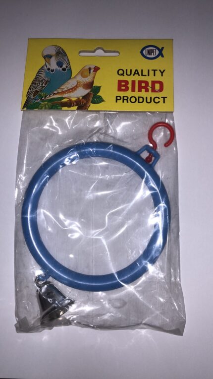 Κούνια μικρών πτηνών πλαστική με κουδουνάκι