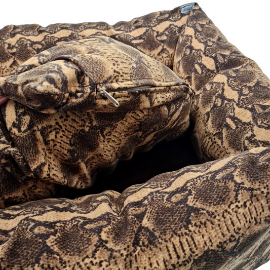 Κρεβάτι σκύλου-γάτας SANVI Total Brown