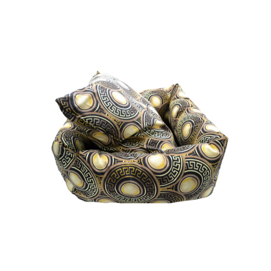 Κρεβάτι σκύλου-γάτας Sanvi τύπου VERSACE dos