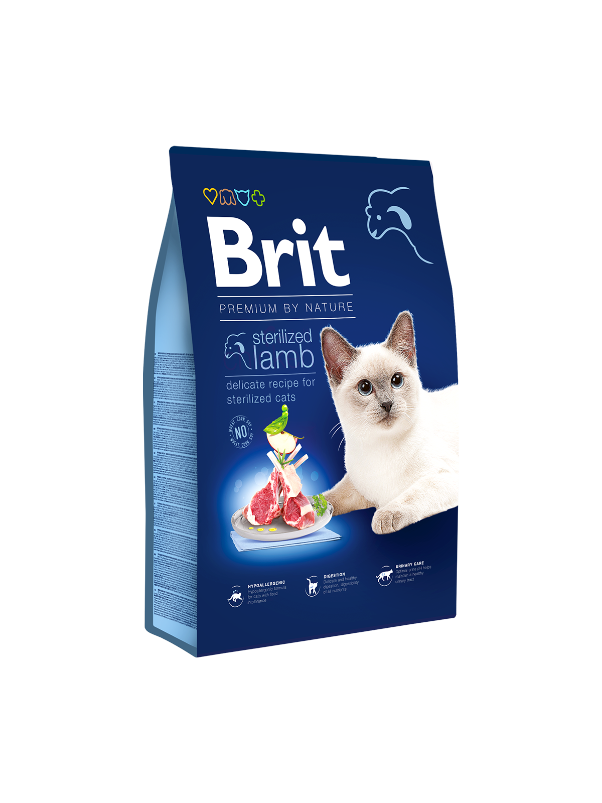 Ξηρά τροφή γάτας Brit Premium By Nature® Sterilized Αρνί