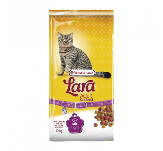 Ξηρά τροφή για στειρωμένες γάτες Lara Light (10kg)