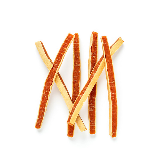 Λιχουδιά γάτας Flamingo Hapki Κοτόπουλο & Ψάρι Strips (50g)