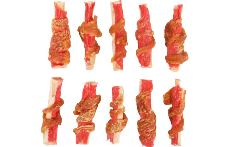 Λιχουδιά σκύλου Flamingo Hapki Κοτόπουλο & Καβούρι (85gr)