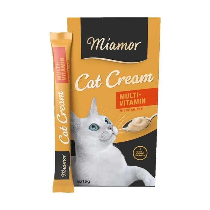 Λιχουδιά γάτας κρέμα για τριχόμπαλες Miamor (90gr)