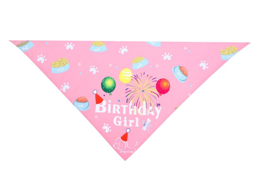 Μπαντάνα Γενεθλίων σκύλου γάτας BIRTHDAY GIRL-BOY