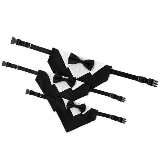 Μπαντάνα σκύλου Γιακάς σμόκιν Half