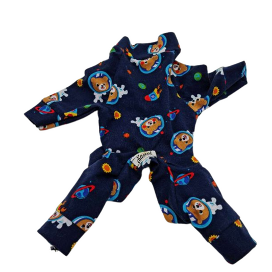 Ρούχο σκύλου ολόσωμο φορμάκι SANVI ASTRONAUT BEAR
