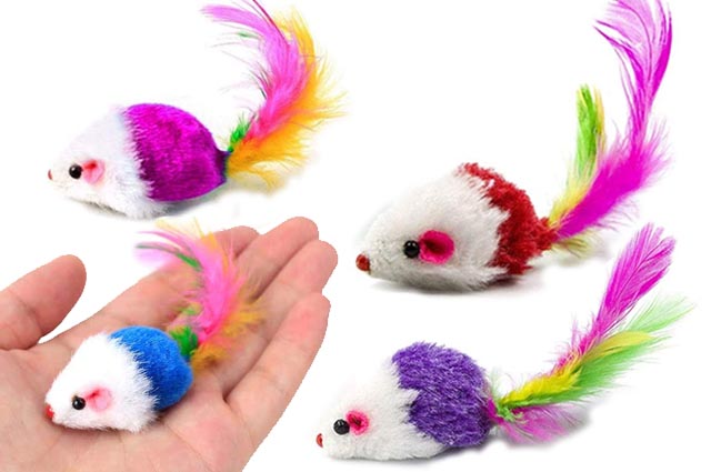 Παιχνίδι γάτας Mouse Feather