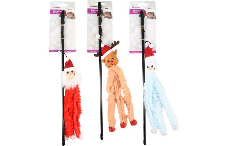 Παιχνίδι γάτας ραβδάκι XMas Joy