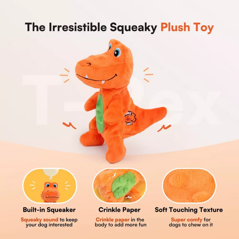 Παιχνίδι σκύλου Mini Dinosaurs