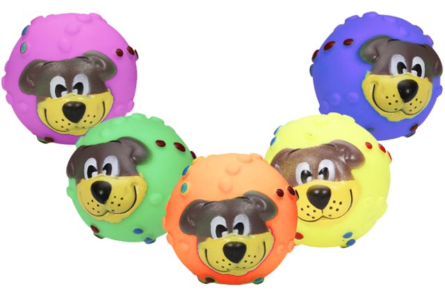 Παιχνίδι σκύλου μπάλα Dog Face
