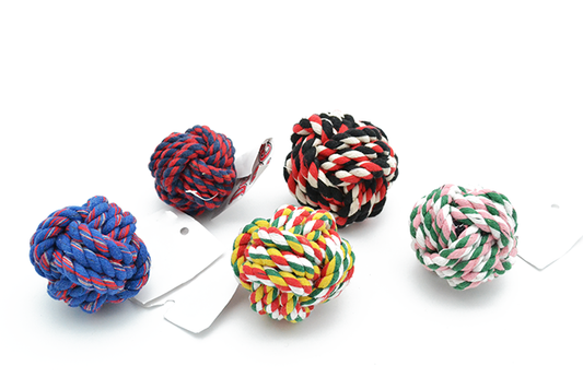 Παιχνίδι μπάλα σχοινένια Denik