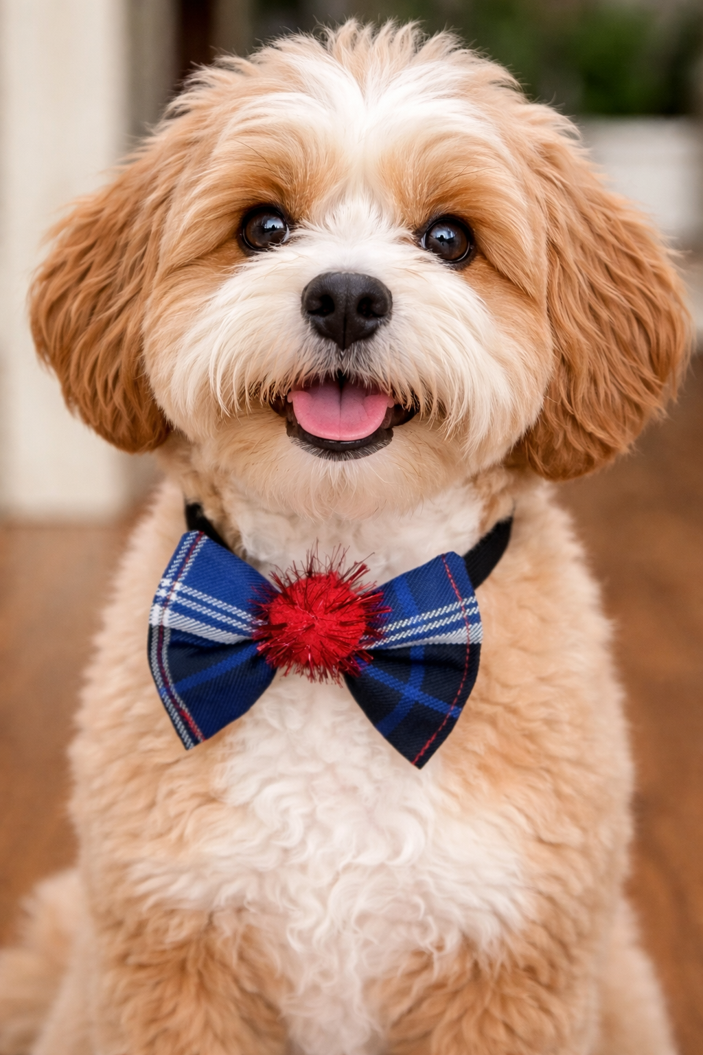 Παπιγιόν σκύλου-γάτας CHECK BALL Sanvi