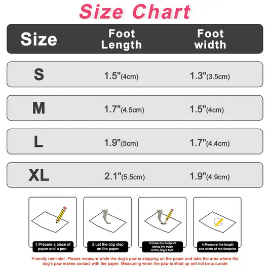 Παπούτσια σκύλου Winter Boots Pink