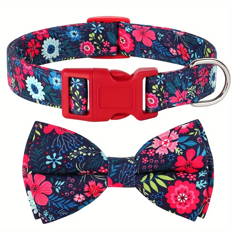 Περιλαίμιο σκύλου Blue Floral