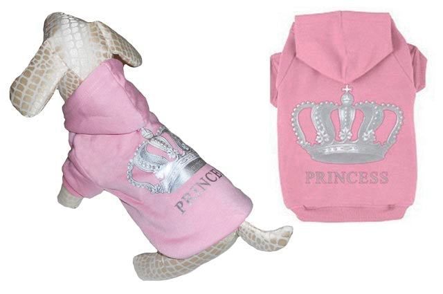 Ρούχο σκύλου φούτερ Princess