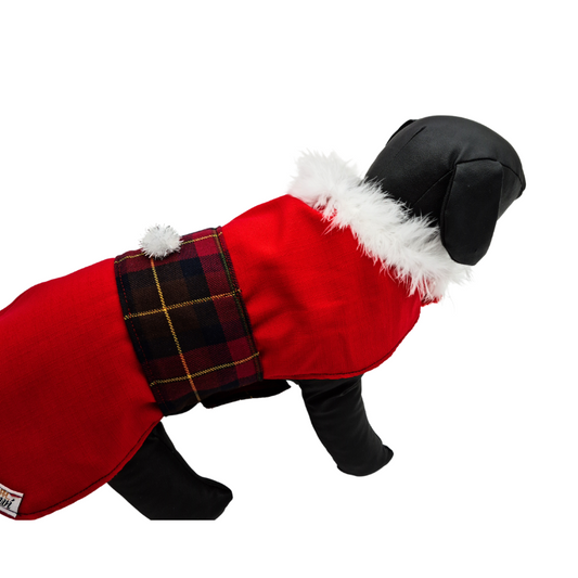 Ρούχο σκύλου-γάτας ΧΡΙΣΤΟΥΓΕΝΝΙΑΤΙΚΟ SANVI SANTA