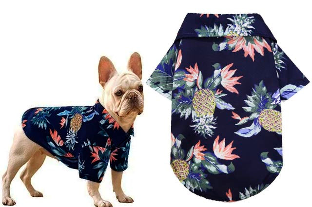 Ρούχο σκύλου πουκάμισο Hawaii