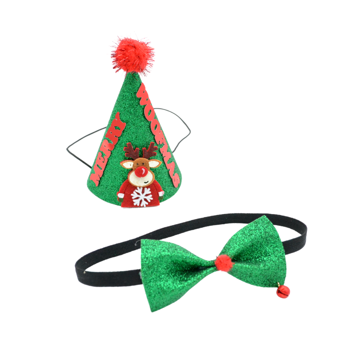 ΣΕΤ Χριστουγέννων σκύλου MERRY WOOFMAS