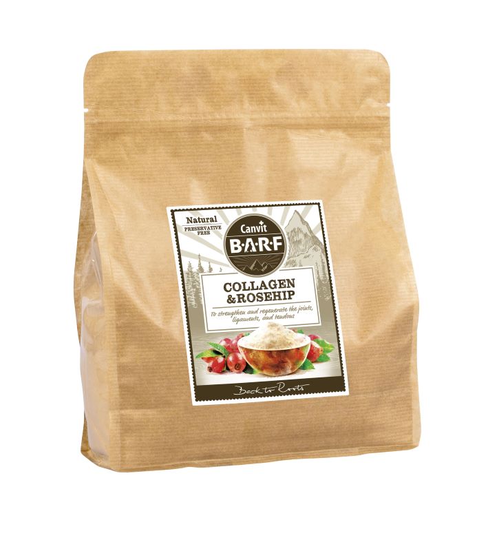Συμπλήρωμα διατροφής σκύλου Canvit Barf Collagen & Rosehip