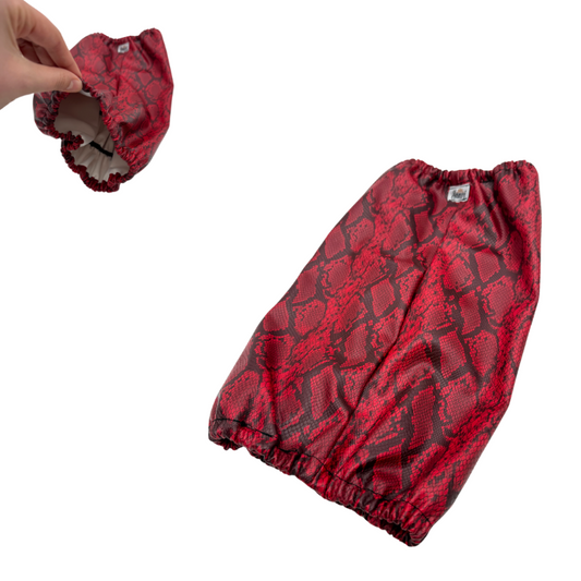 Snood ΑΔΙΑΒΡΟΧΟ Red Leather SANVI