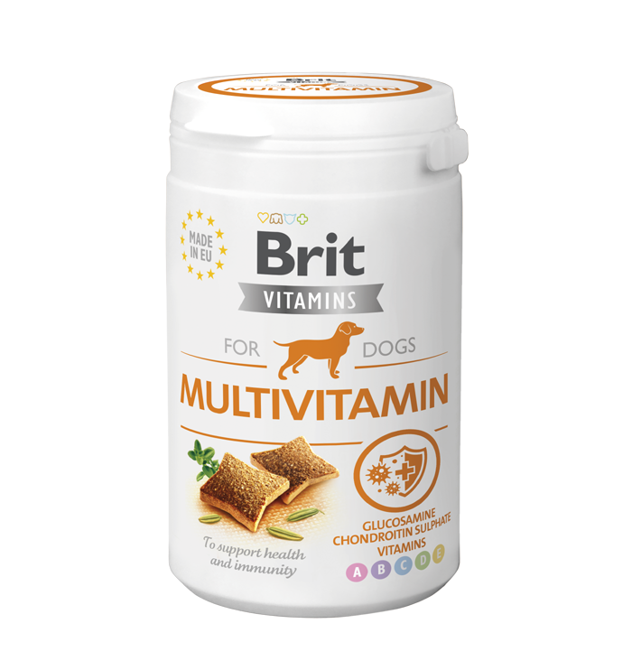 Συμπλήρωμα διατροφής λιχουδιά σκύλου Brit Multivitamin(150gr)