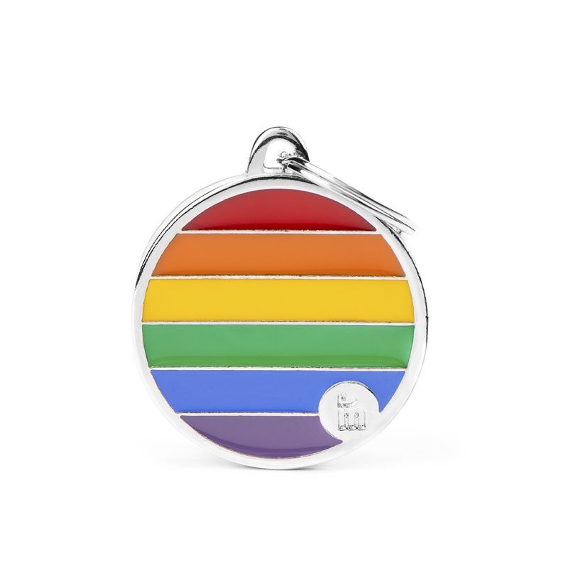 Ταυτότητα σκύλου My Family Rainbow Circle