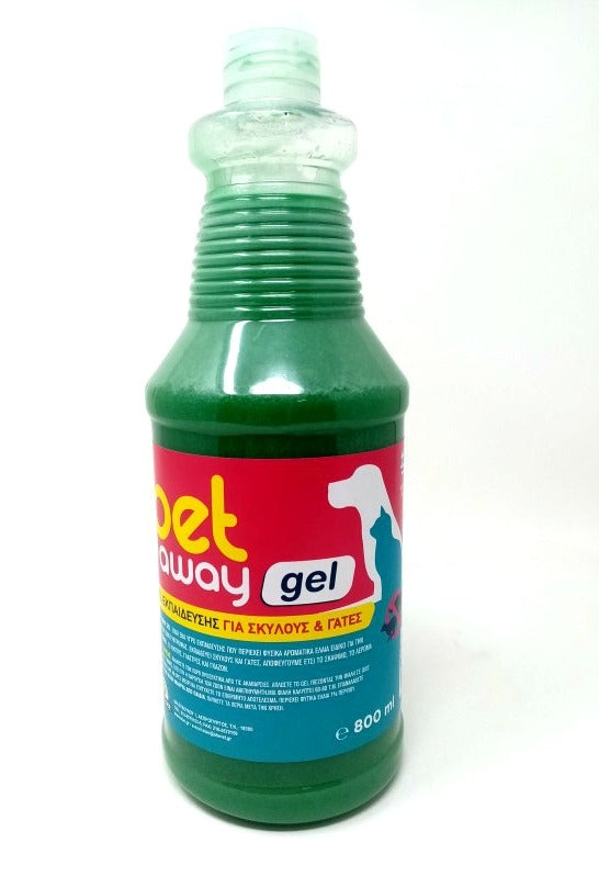 Απωθητικό σκύλου γάτας Gel Pet Away (800ml)